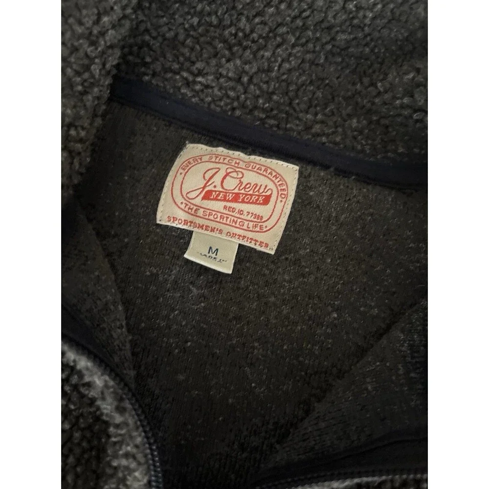 J. Crew Sherpa Fleece Half Zip